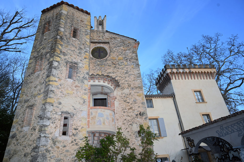 château mentone inaugure fresque jakè