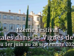 festival musicales dans vignes provence