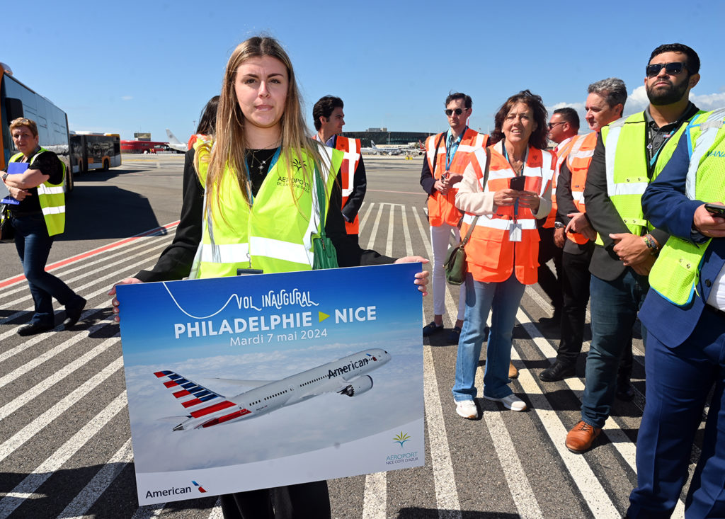 american airlines philadelphie nice