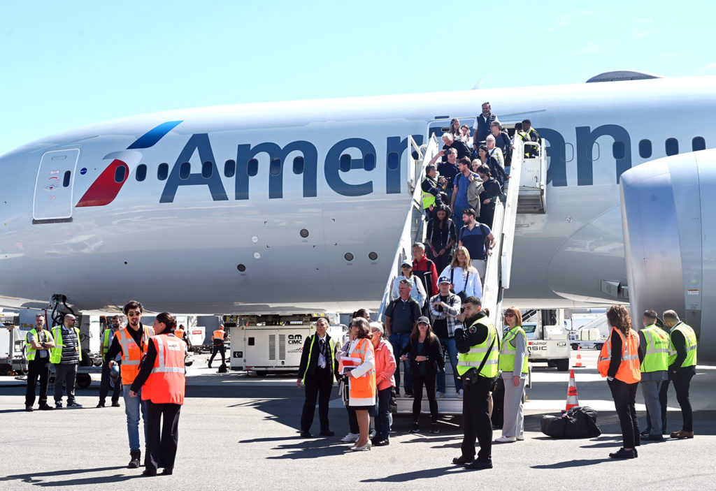 american airlines philadelphie nice