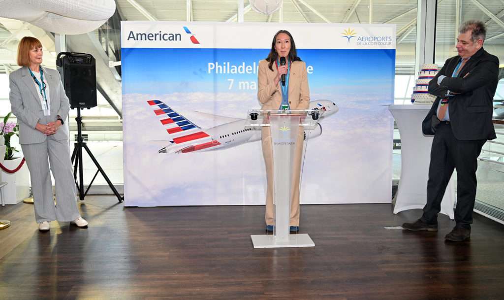 american airlines philadelphie nice