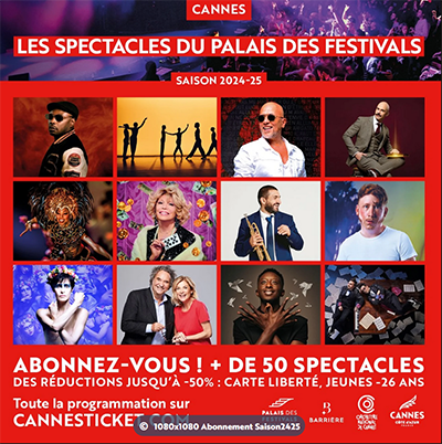 palais festivals cannes saison culturelle