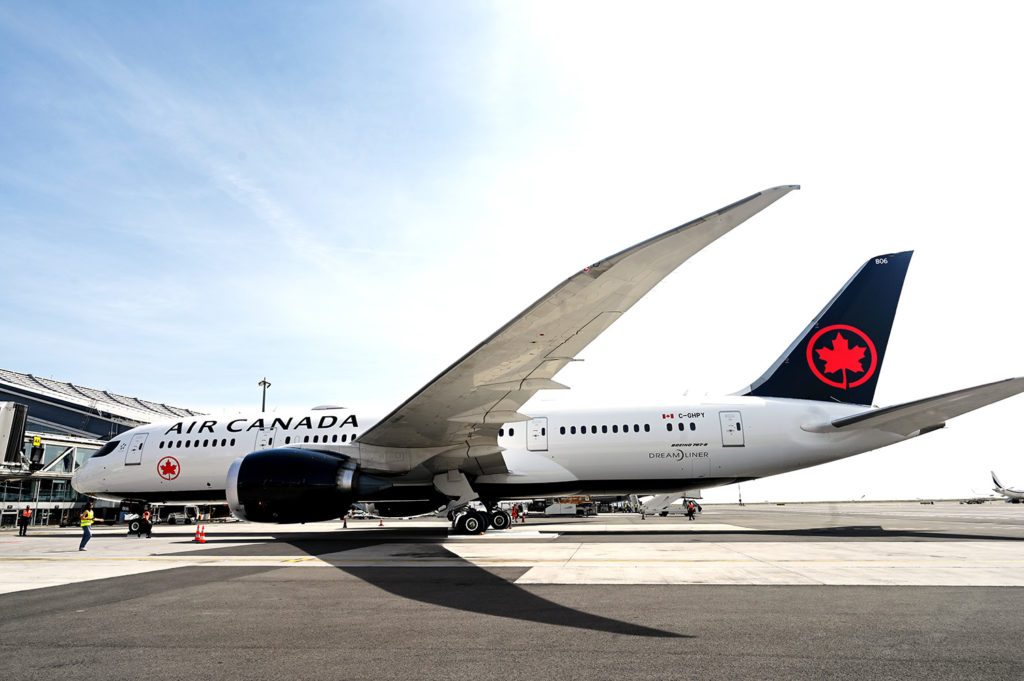 air canada nice montréal fête dix Ans