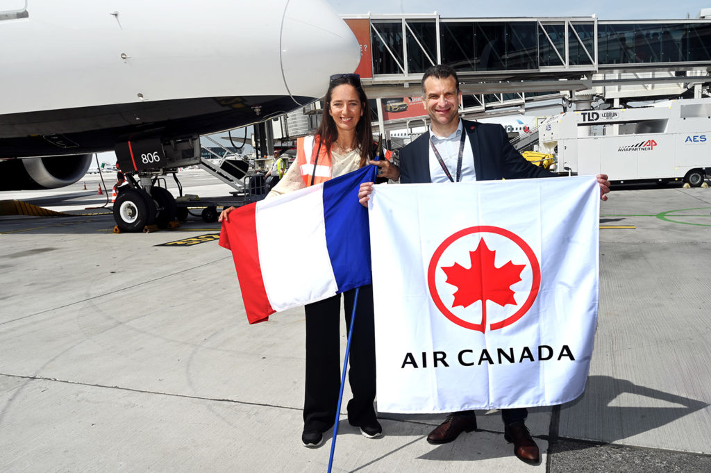 air canada nice montréal fête dix ans