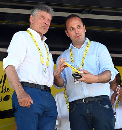 tour france fête arrivée départ etape nice