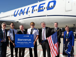 united airlines washington nice