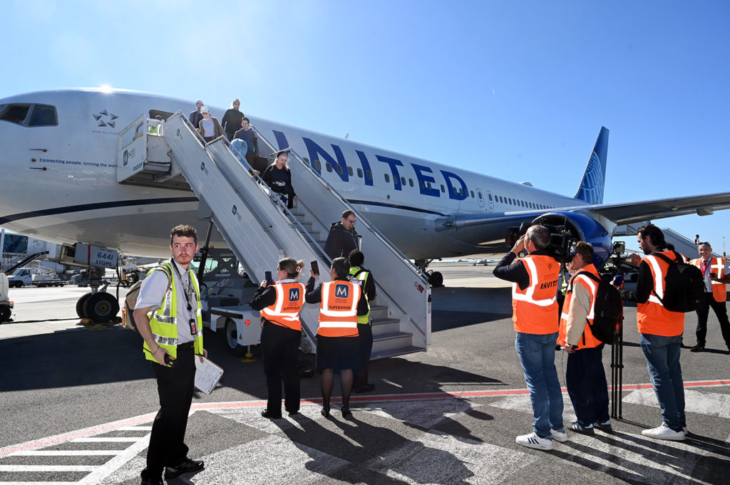 united airlines washington nice