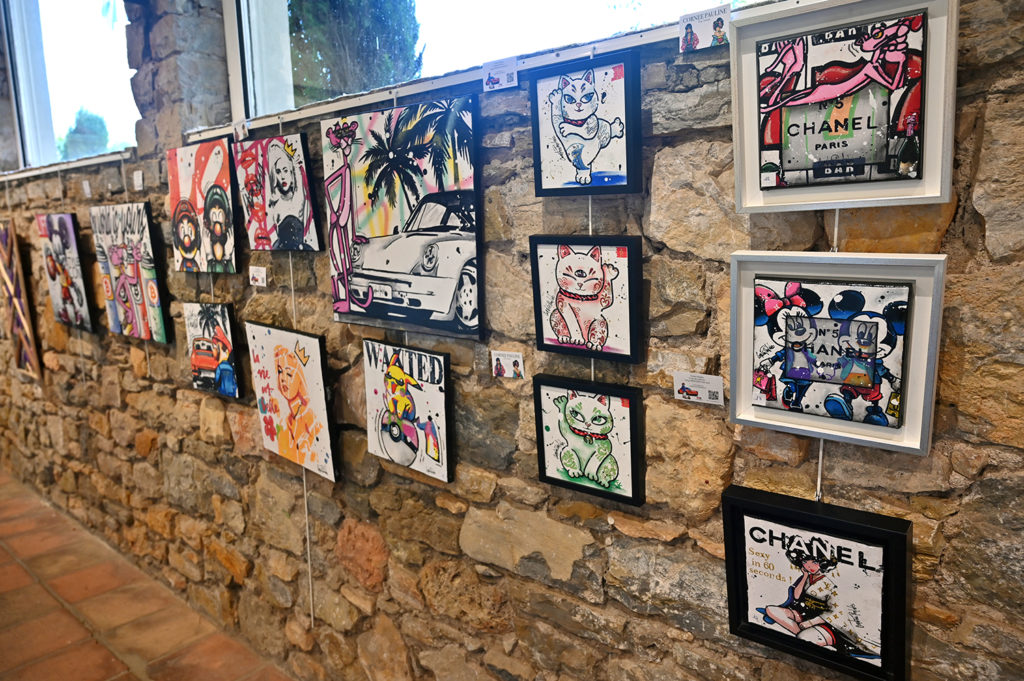 lavoir mougins expose artistes locaux