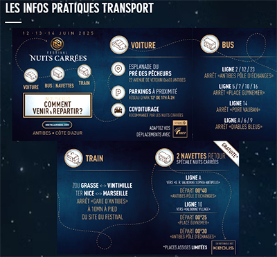 nuits carrées 2025