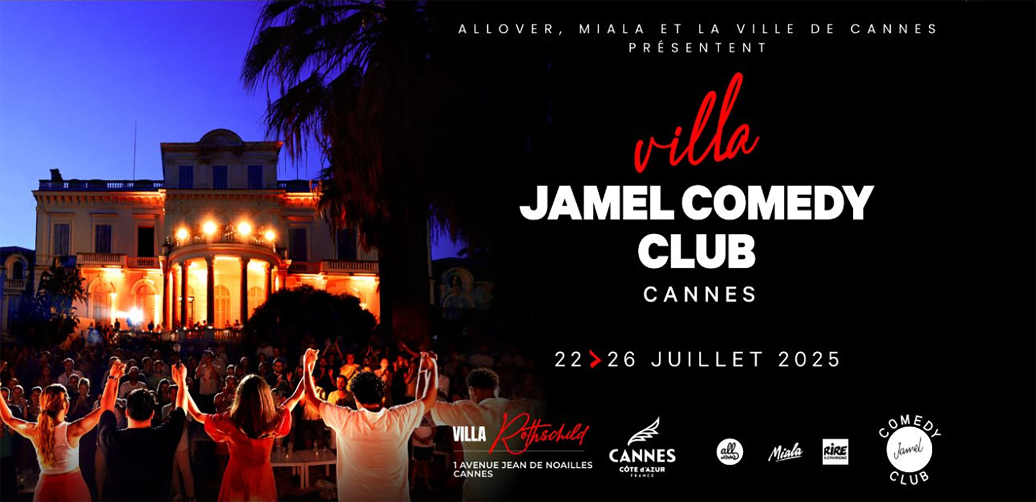 villa jamel comedy club cannes