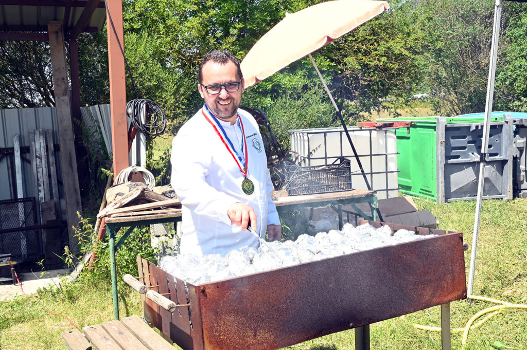 barbecue géant christô cœur valderoure