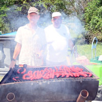 barbecue géant christô cœur valderoure