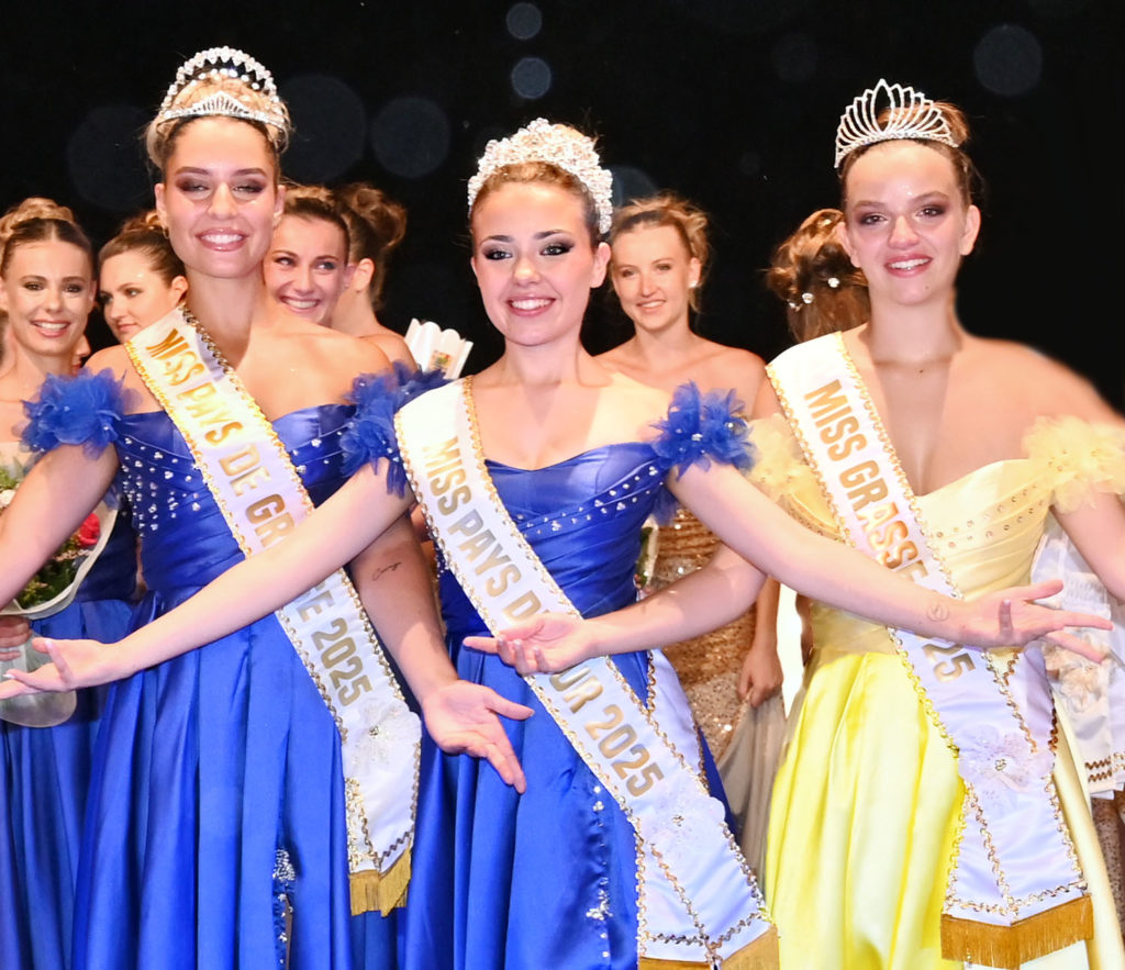 miss pays azur couronne trois grâces
