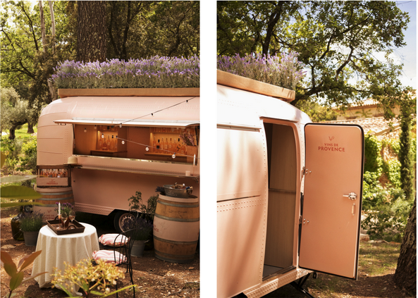 wine truck coteaux d'aix en provence