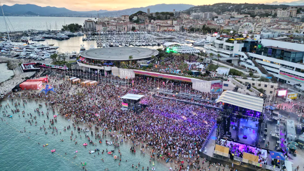 plages electroniques enflamment croisette