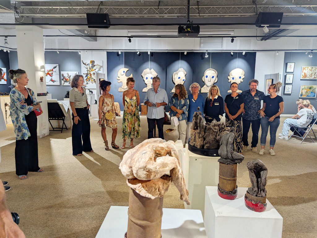 rencontre art contemporain théoule