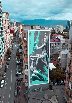 coulheures dautomne art urbain