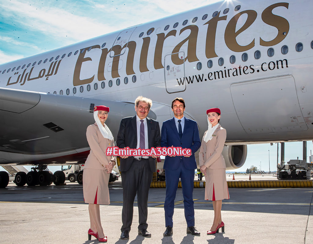 emirates offre premium a380 nice