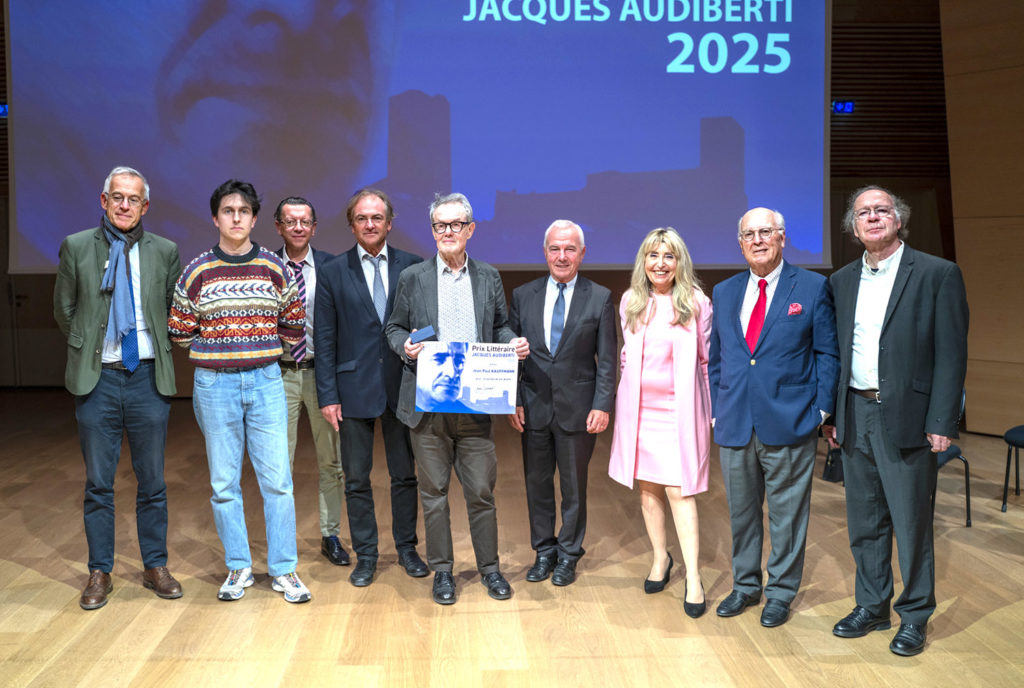 prix audiberti 2025 jean-paul kauffmann