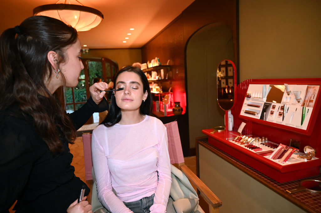 the glow house spa by clarins