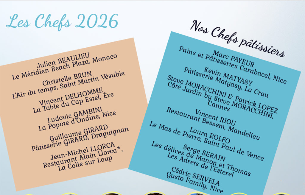 chefs sommet auron 2026