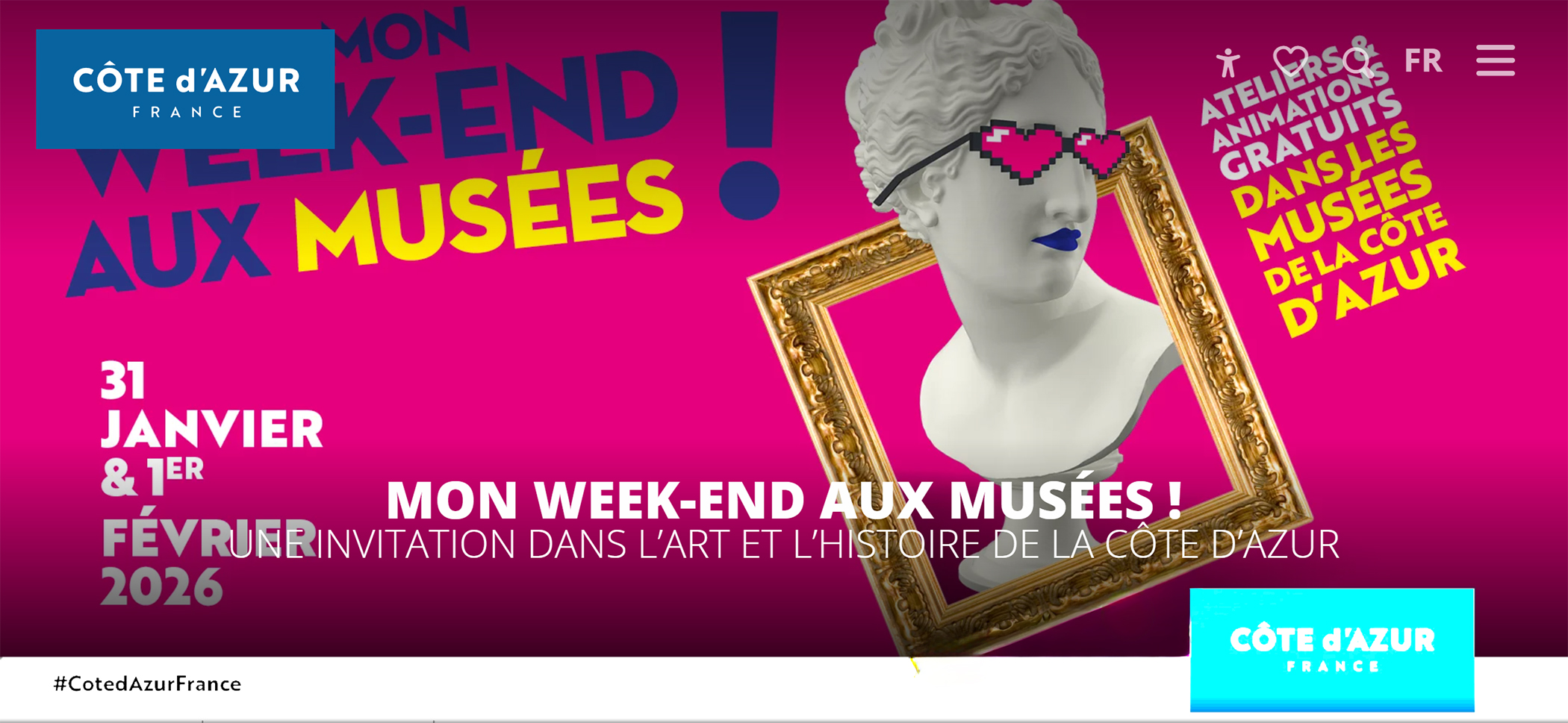 mon week end aux musées côte dazur