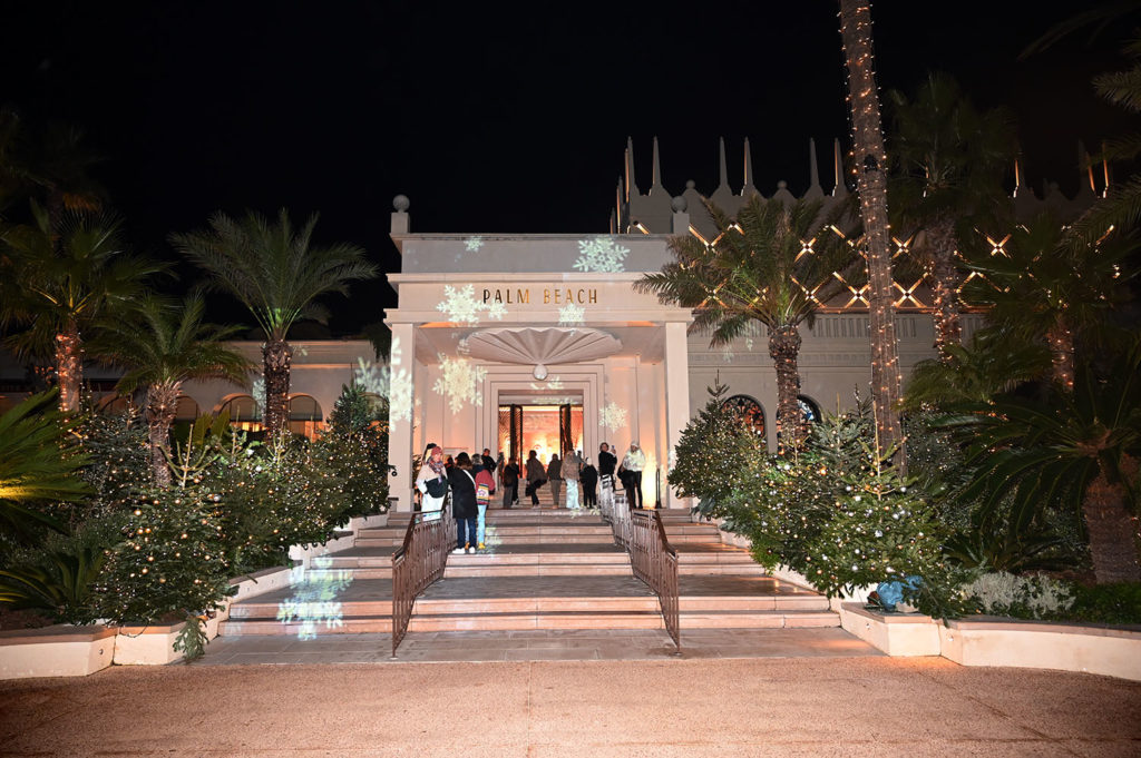 palm beach cannes village noël