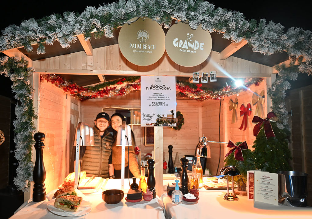 palm beach cannes village noël