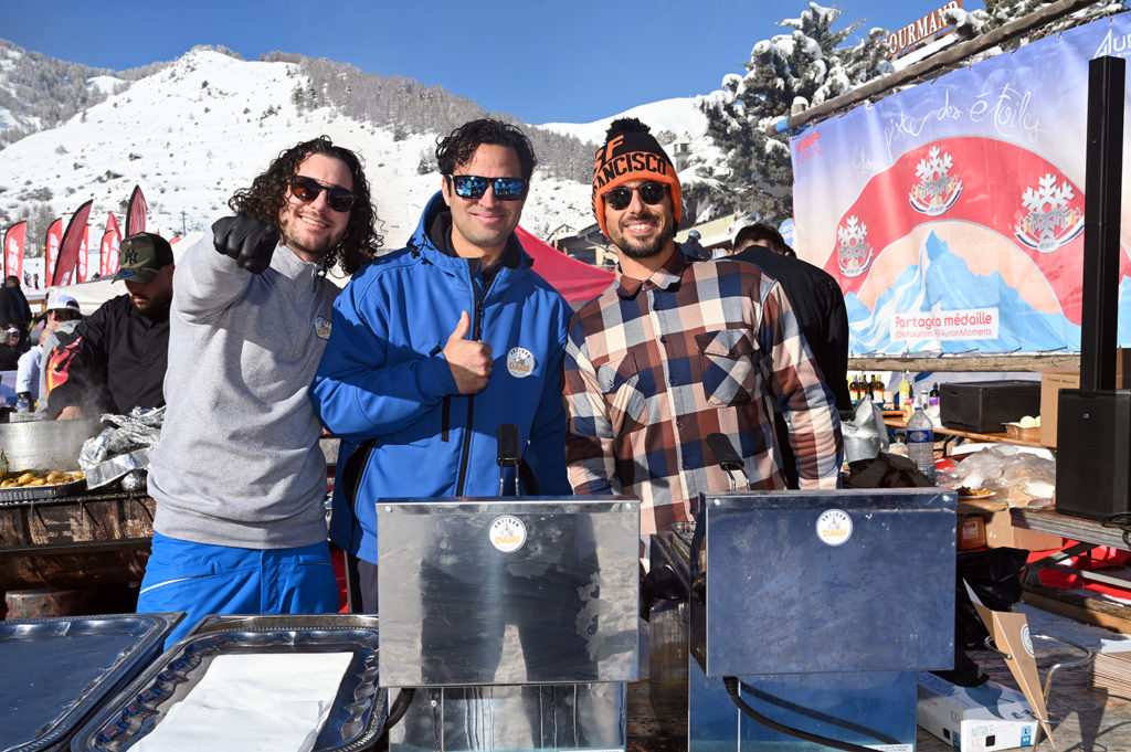 toques brûlées barbecue géant
