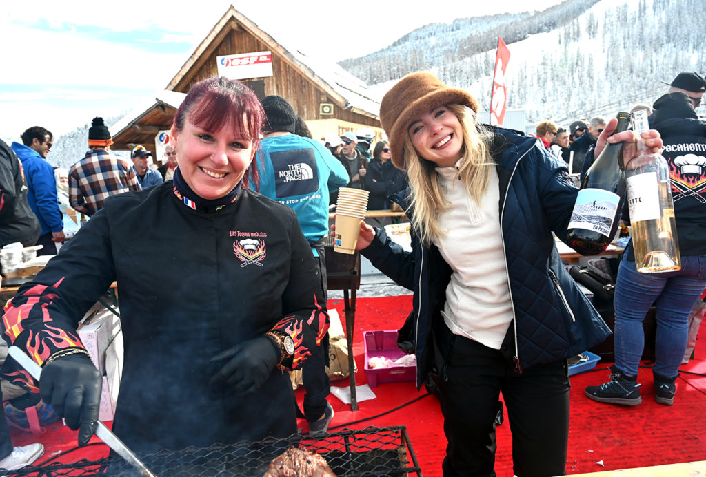 toques brûlées barbecue géant