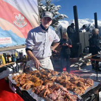 toques brûlées barbecue géant