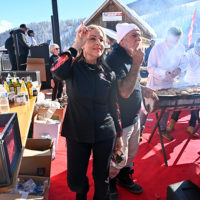 toques brûlées barbecue géant