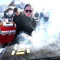 toques brûlées barbecue géant