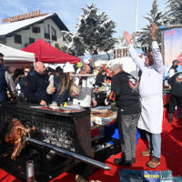 toques brûlées barbecue géant