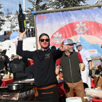 toques brûlées barbecue géant