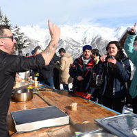 toques brûlées barbecue géant