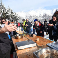 toques brûlées barbecue géant