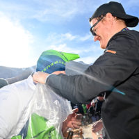 toques brûlées barbecue géant