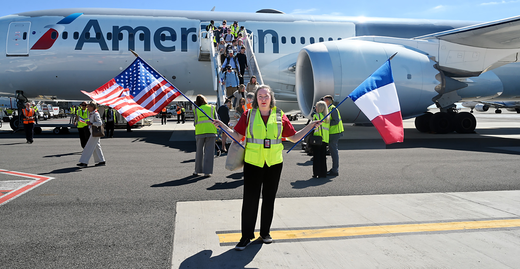 united airlines relance rêve américain nice