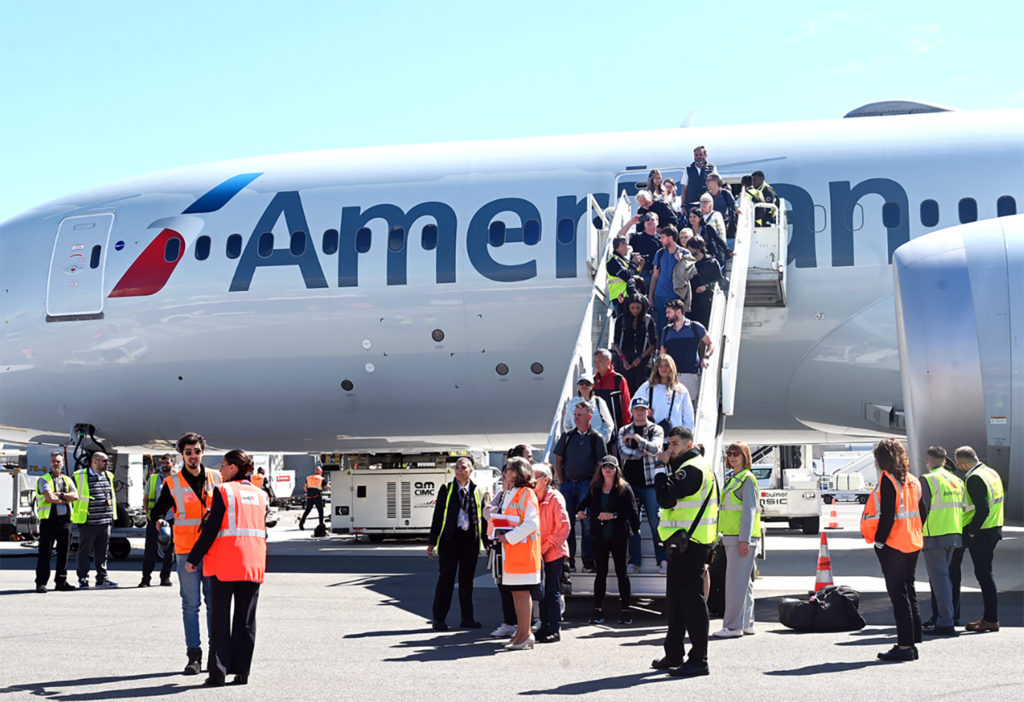 united airlines relance rêve américain nice