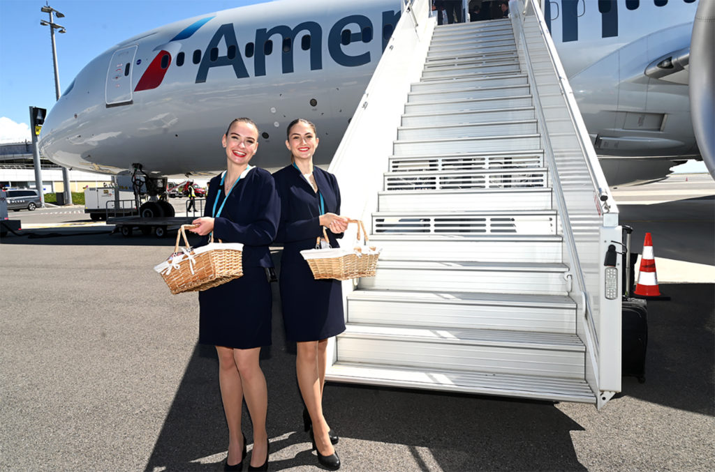 united airlines relance rêve américain nice
