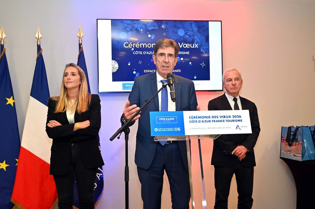 voeux côte dazur france tourisme 2026