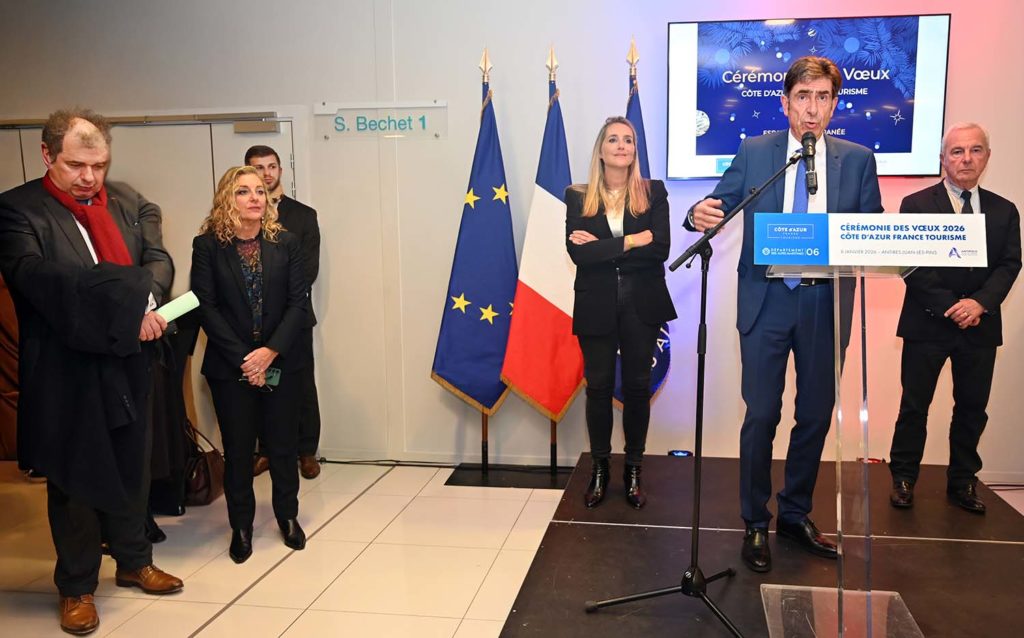 voeux côte dazur france tourisme 2026