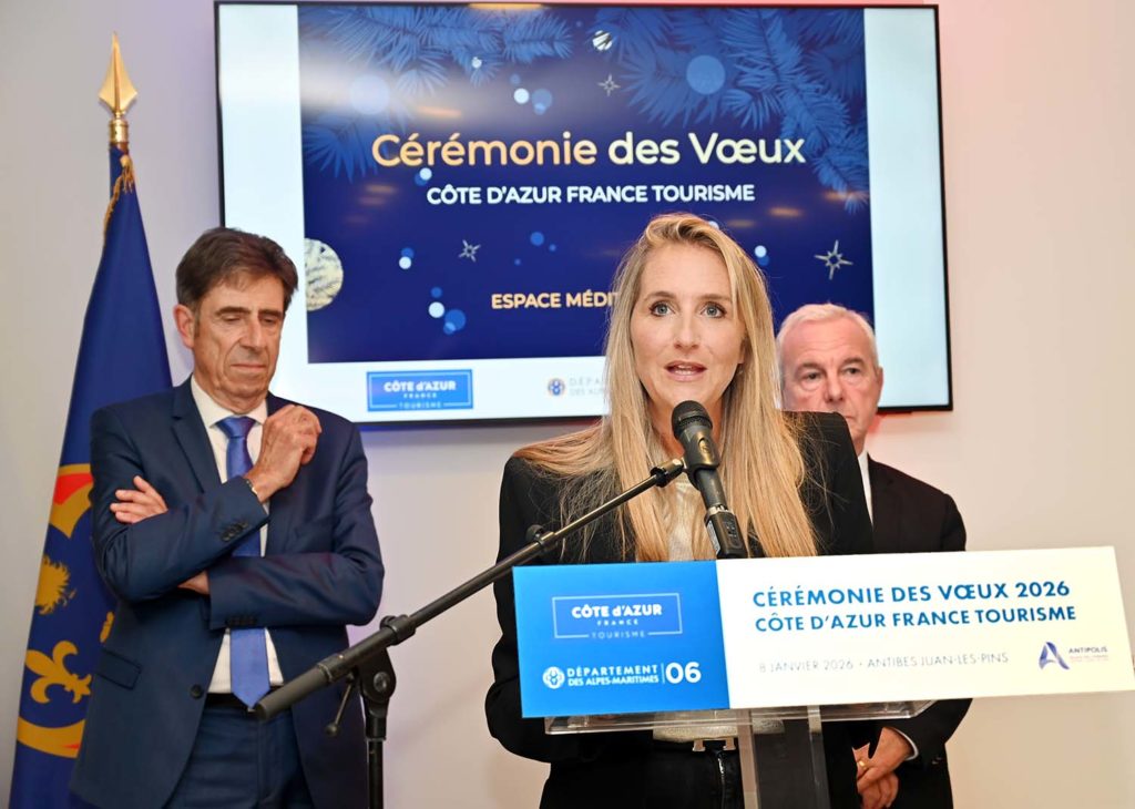 voeux côte dazur france tourisme 2026