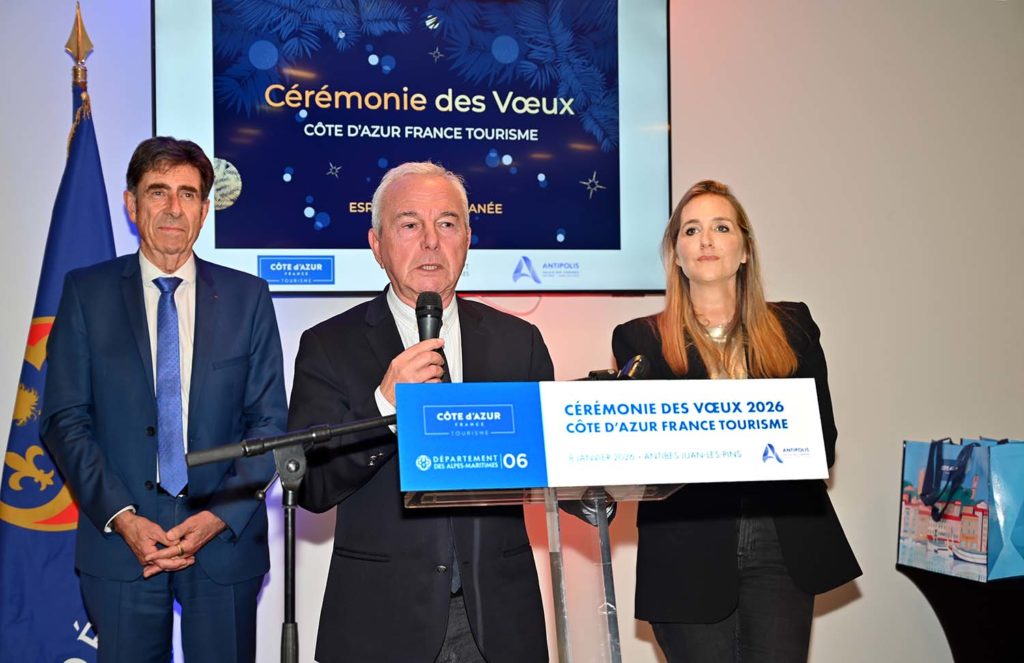 voeux côte dazur france tourisme 2026