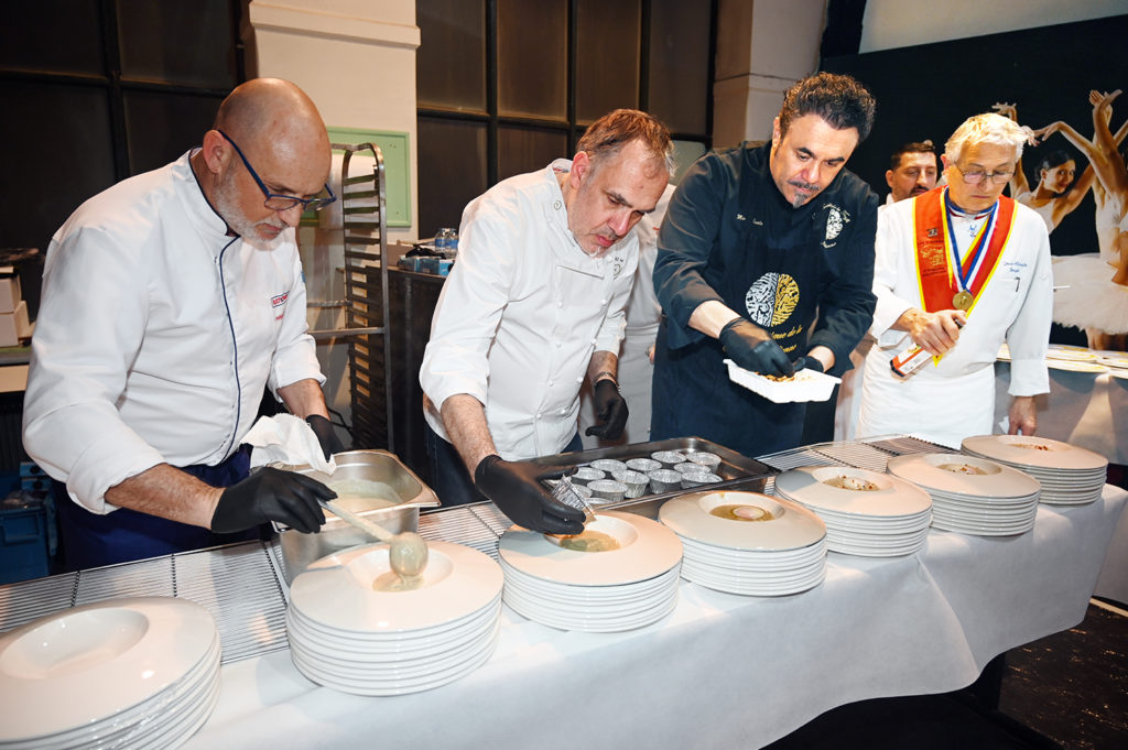 dîners scène opéra nice disciples escoffier