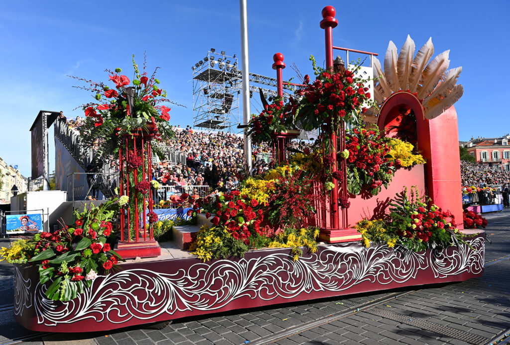 vive reine batailles fleurs nice