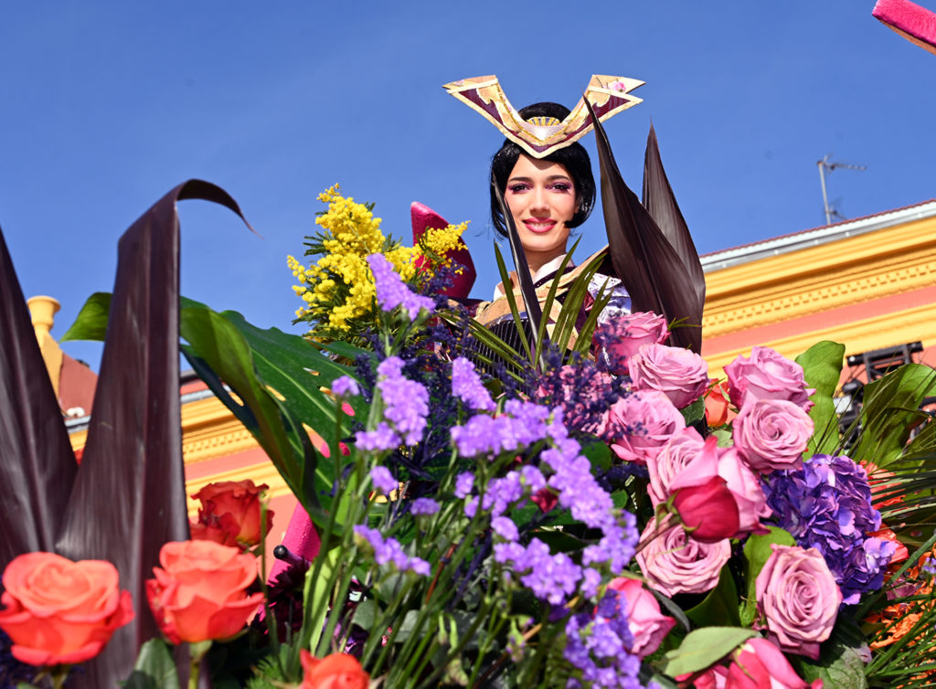 vive reine batailles fleurs nice