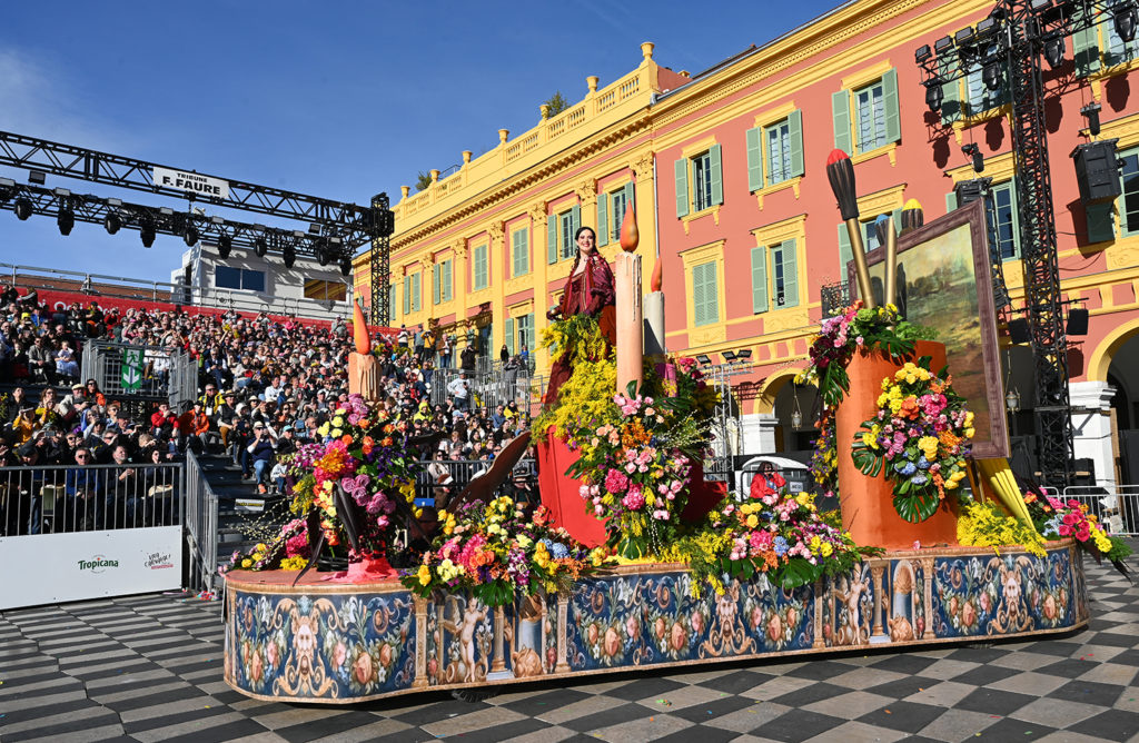 vive reine batailles fleurs nice