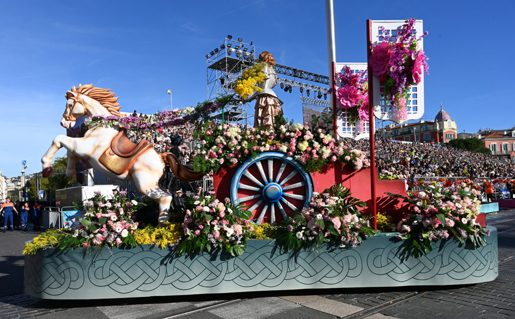 vive reine batailles fleurs nice